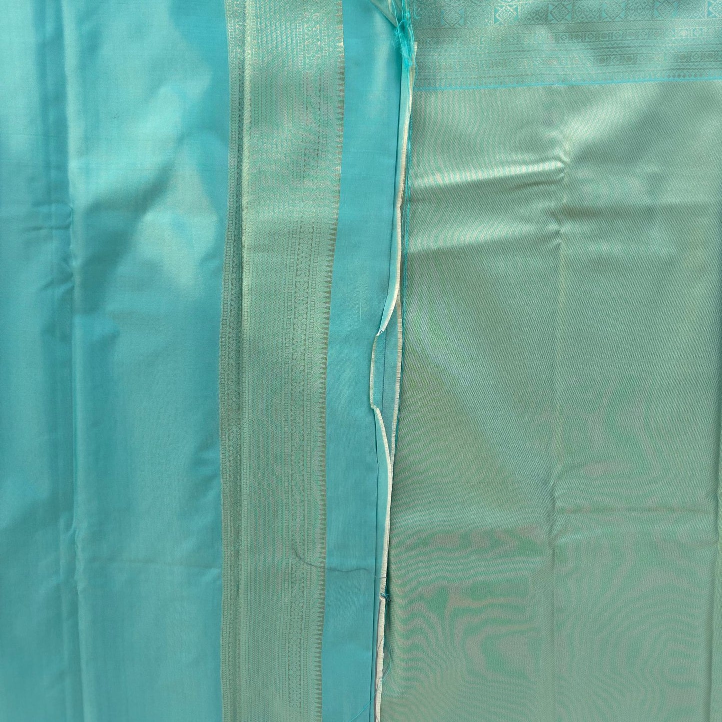 Light Blue Kanjeevaram Silk Saree