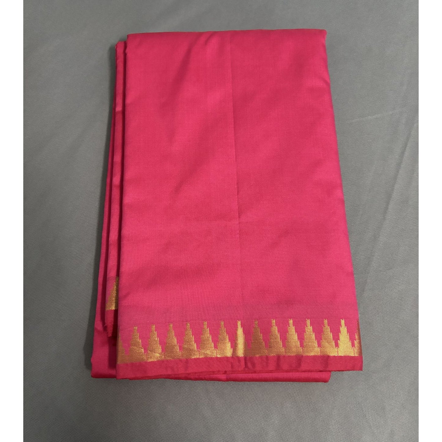 Pink Semi Silk Saree
