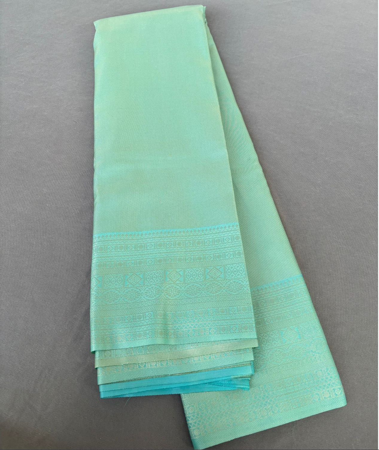 Light Blue Kanjeevaram Silk Saree