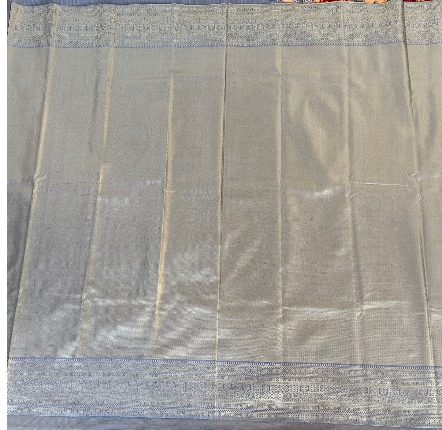 Grey Kanjeevaram Silk Saree