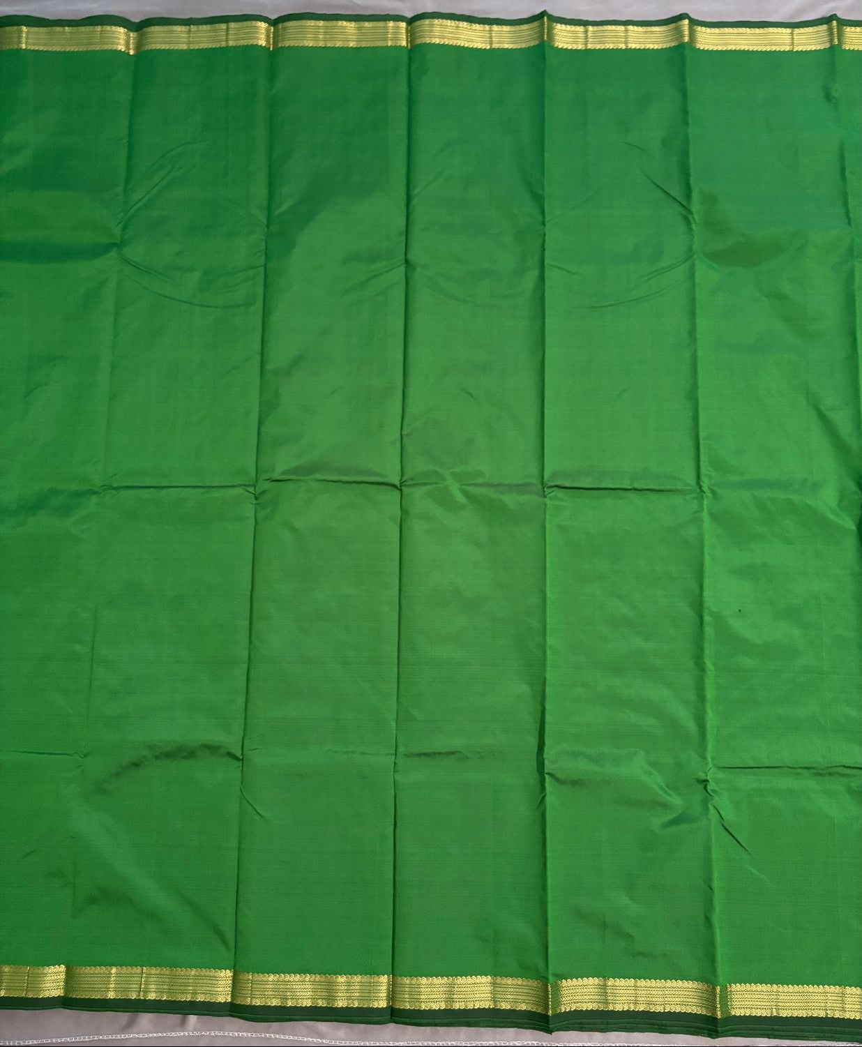 Green Semi Silk Saree