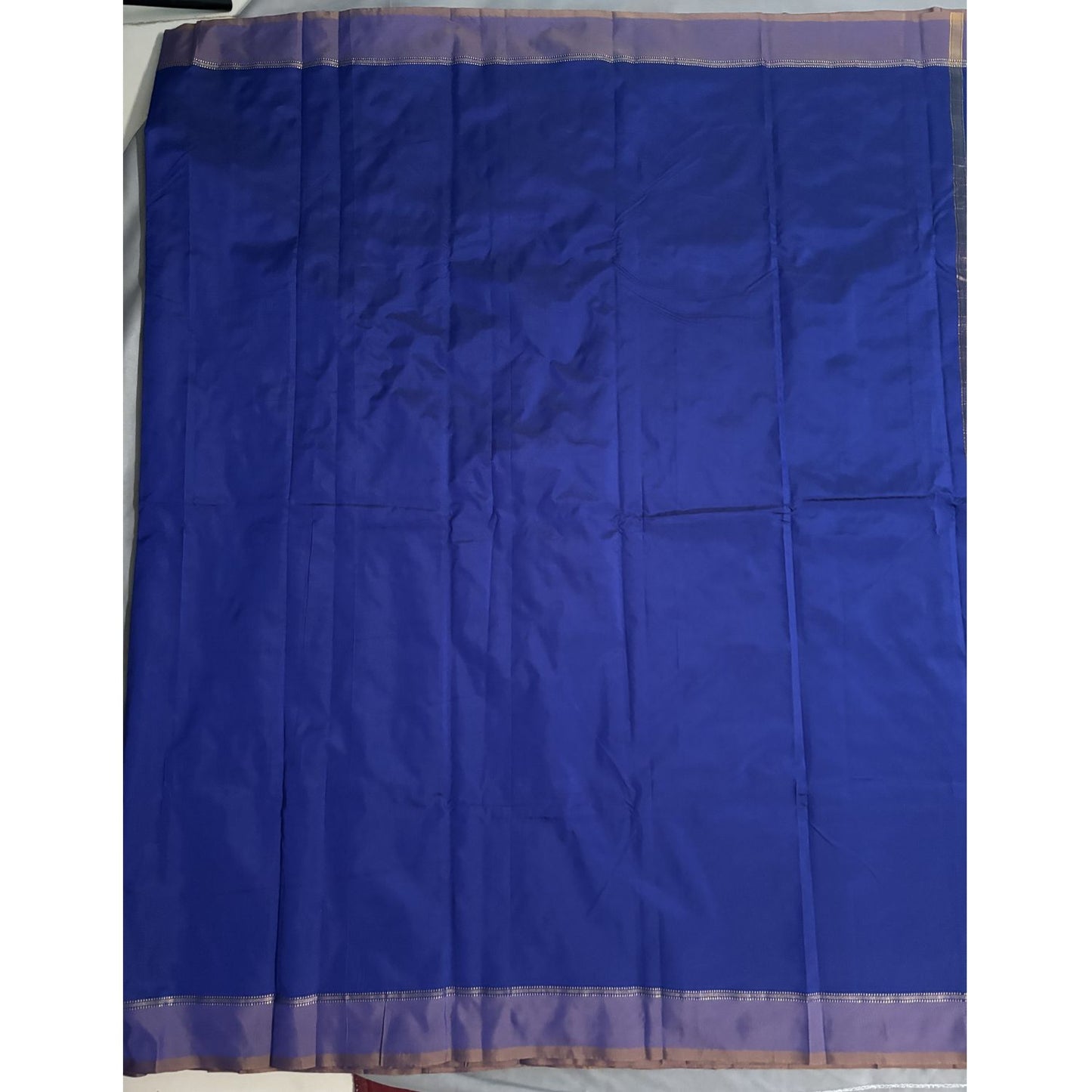 Blue Semi Silk Saree