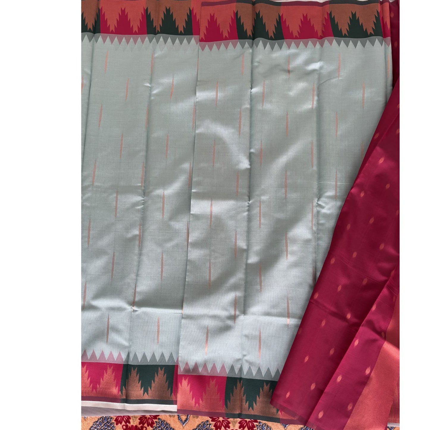 Green Kanjeevaram Silk Saree