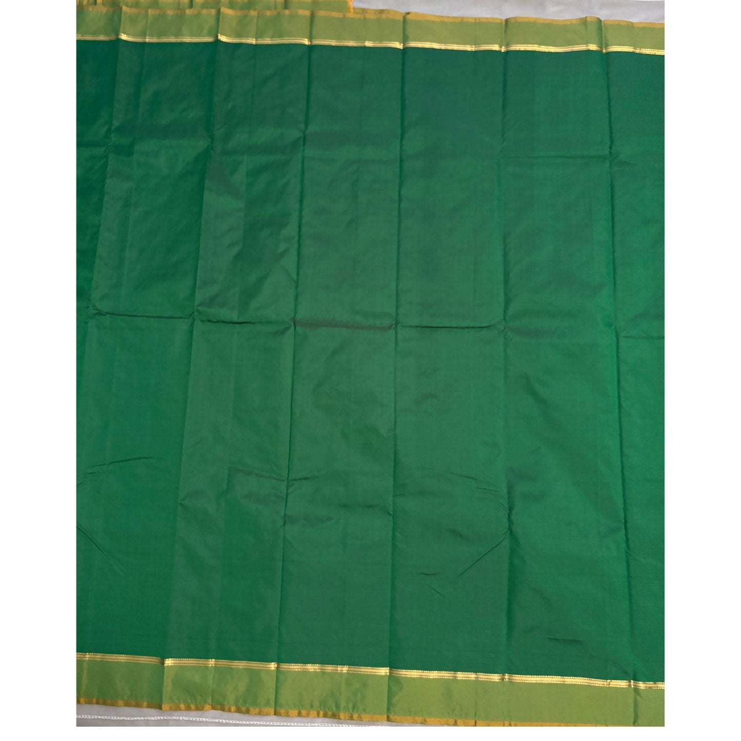 Green Semi Silk Saree