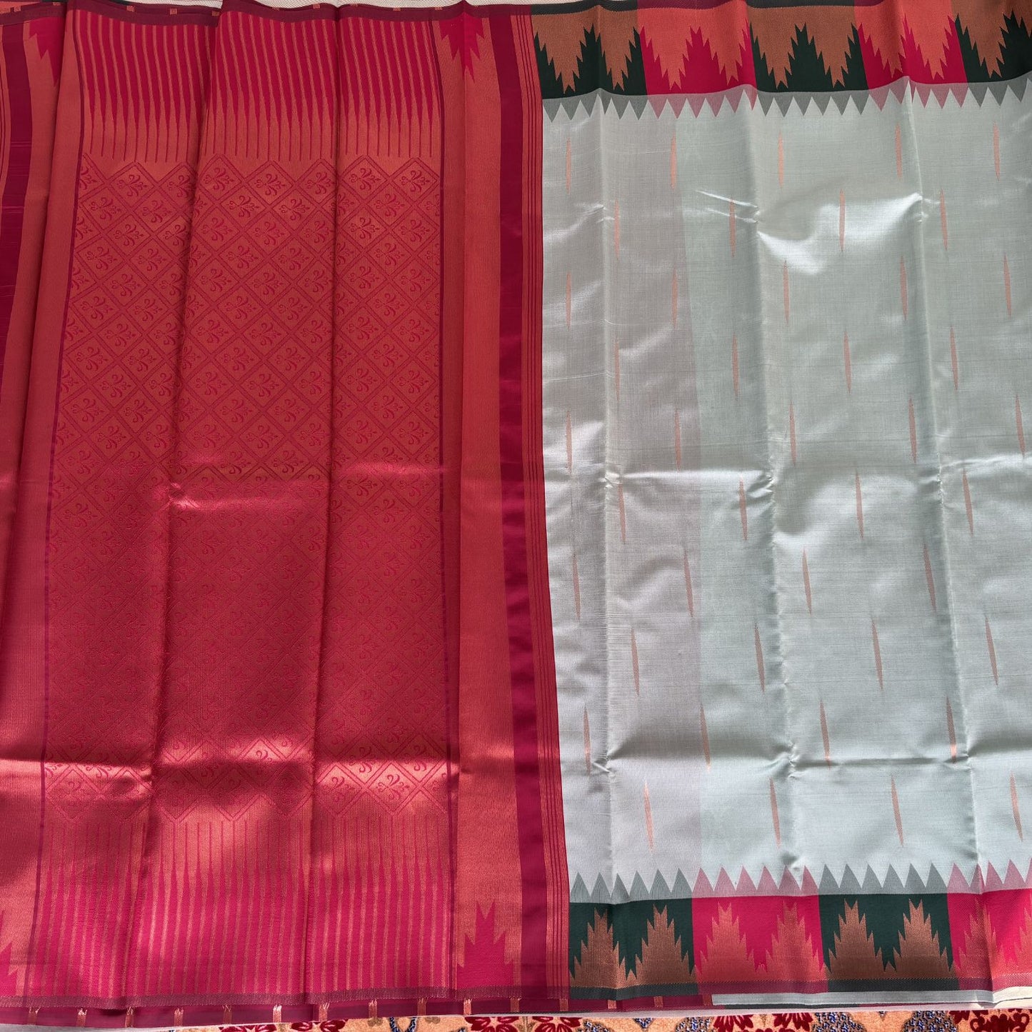 Green Kanjeevaram Silk Saree