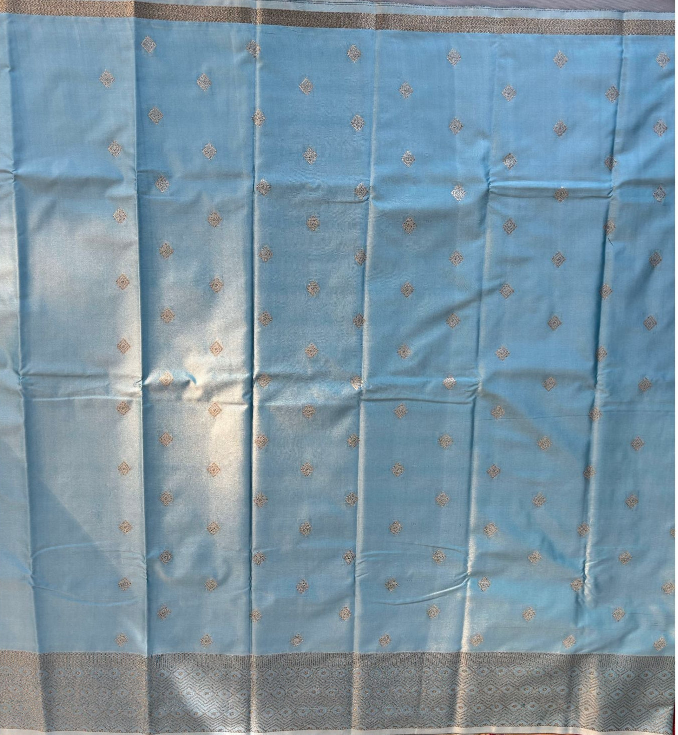 Blue Kanjeevaram Silk Saree