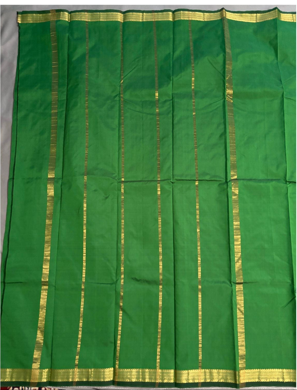 Green Semi Silk Saree