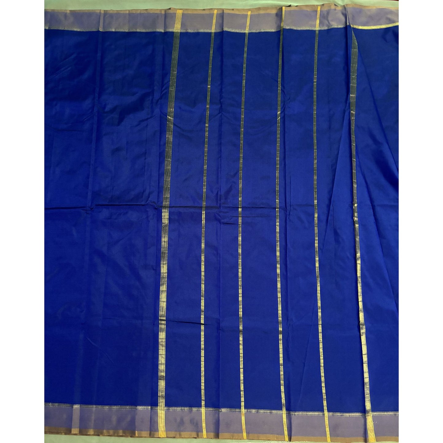 Blue Semi Silk Saree