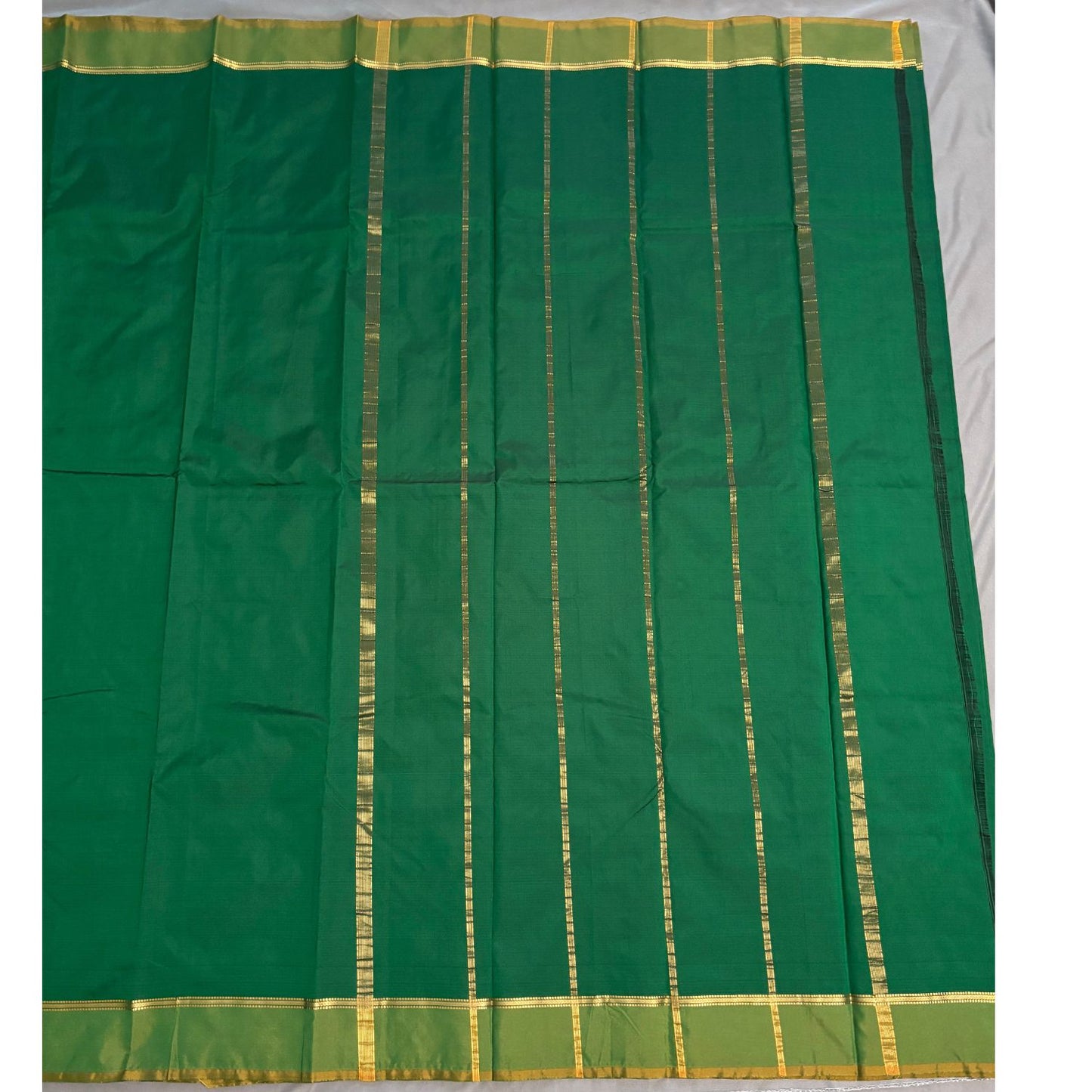Green Semi Silk Saree