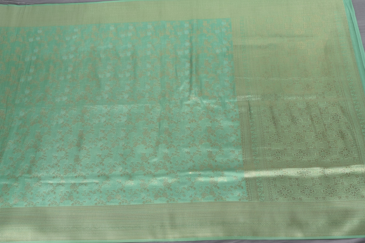 Light Green Soft Silk Saree